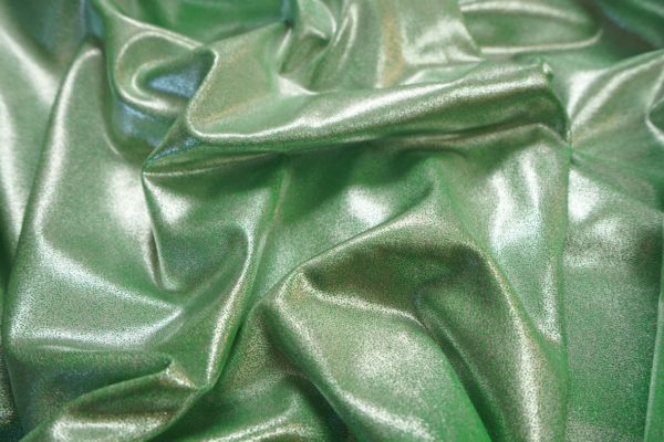 Lycra folia w kolorze seledynowym