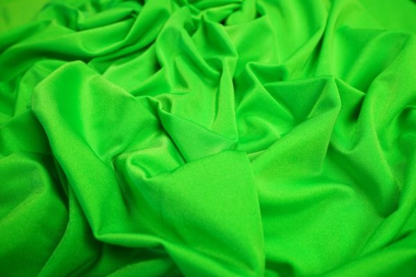 Lycra w kolorze zielonym