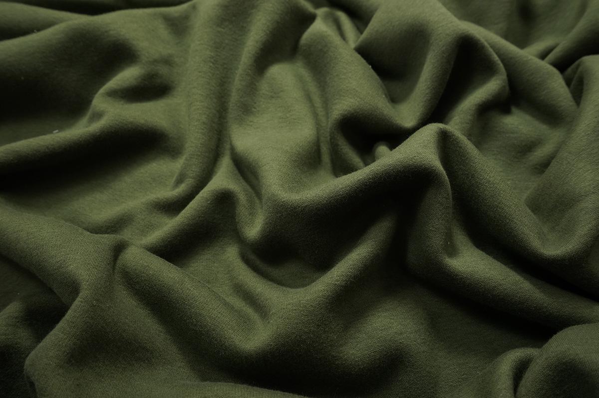 Dzianina dwustronna - khaki