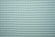 Bawełna wafel w kolorze "Ice blue"