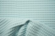 Bawełna wafel w kolorze "Ice blue"