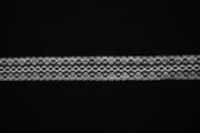 Taśma koronkowa - 3 cm, kolor biały