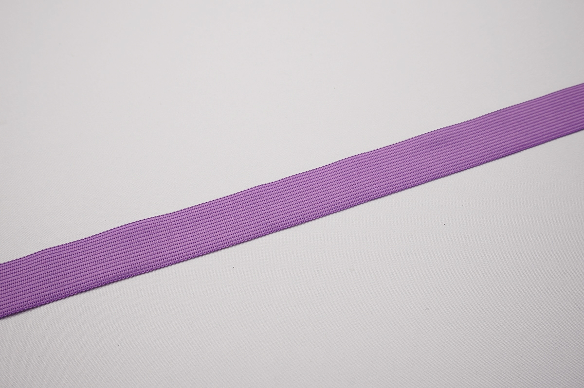 Lamówka w kolorze jasnofioletowym, 2.5 cm