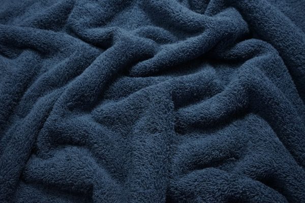 Bawełna frota / frotte w kolorze new jeans