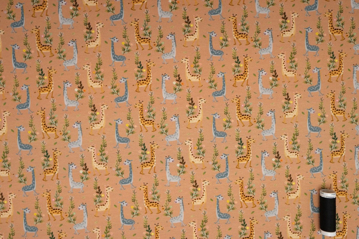 Dzianina jersey drukowana