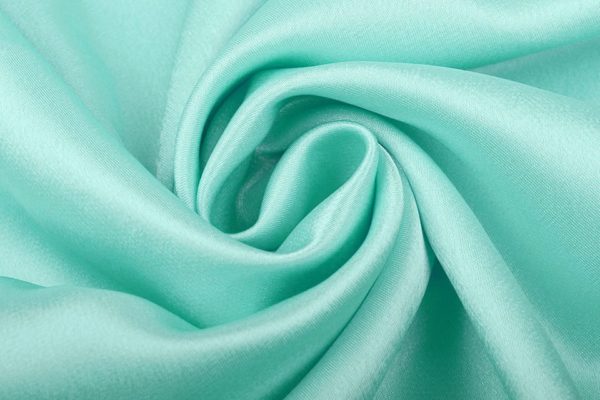 Satyna żorżeta - Mint Green