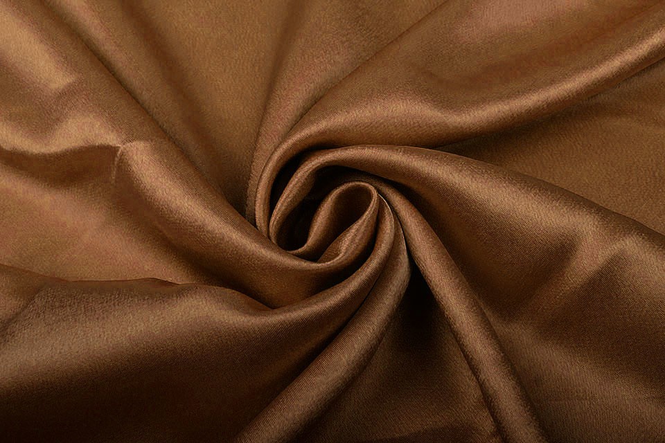 Satyna żorżeta – Mokka brown