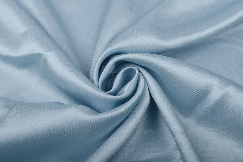 Satyna żorżeta – Jeans