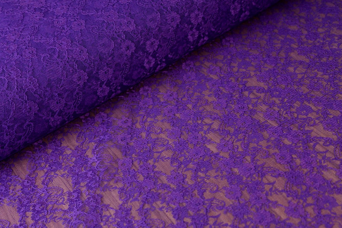Koronka mały kwiat – Purple