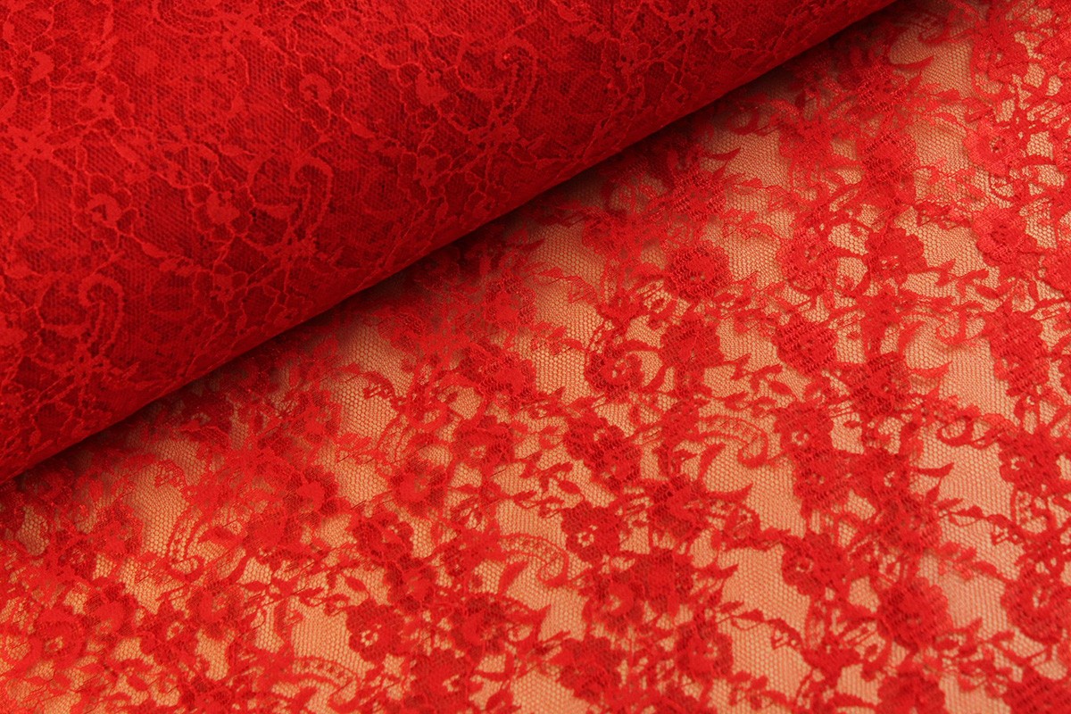 Koronka mały kwiat – Red