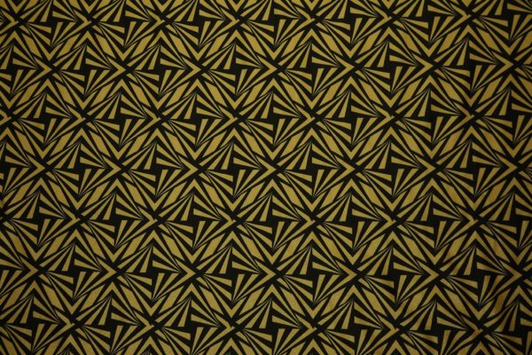 Lycra - geometryczny wzór na złotym tle