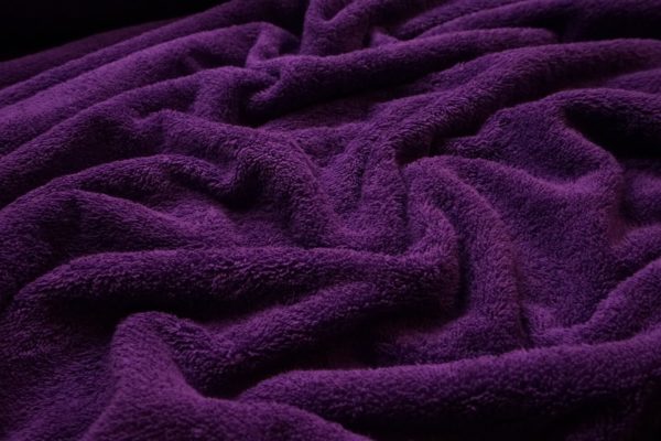 Bawełna frota / frotte w kolorze fioletowym