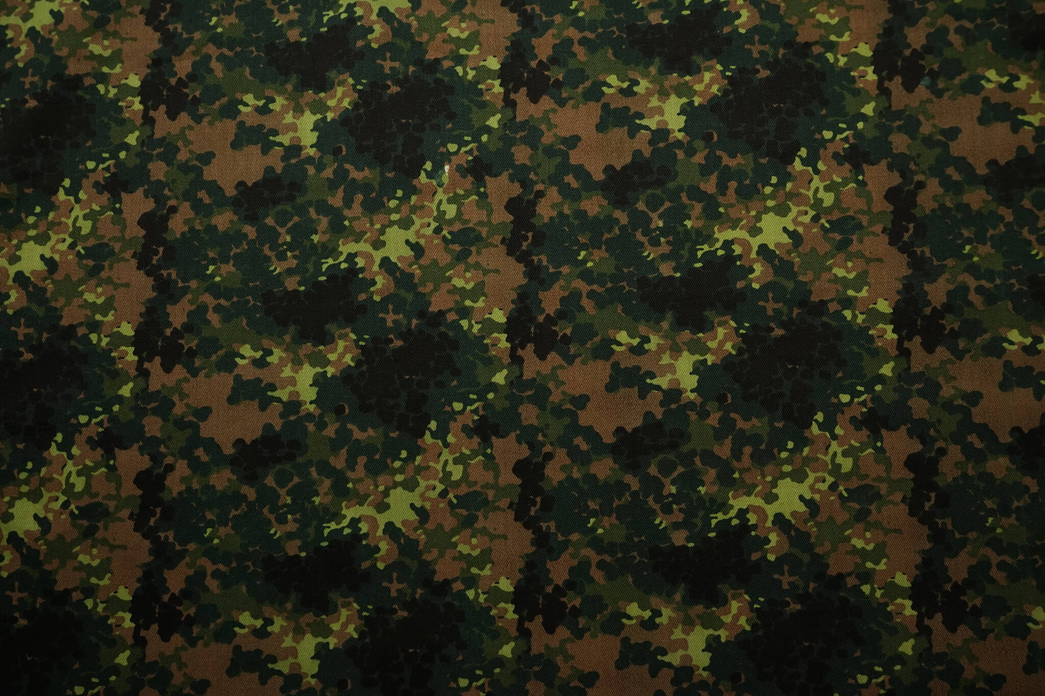Tkanina kamuflażowa - wzór Flecktarn
