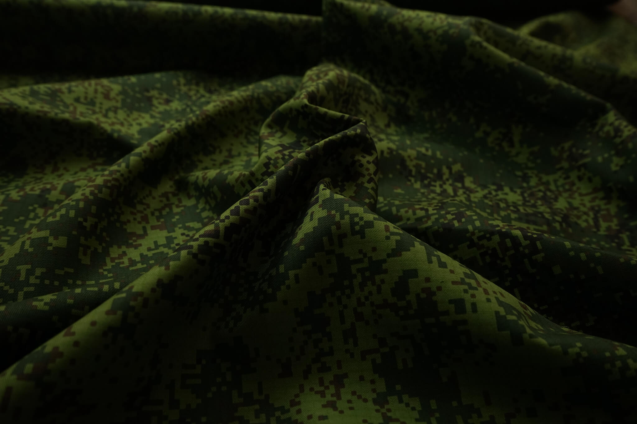 Tkanina kamuflażowa bawełniana - Digital Flora Camo